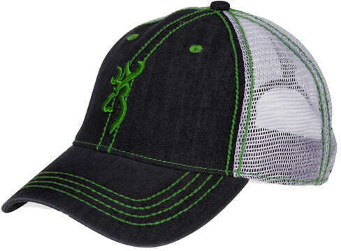 Browning Cap Denim Green 3D Bm Model: 308180941