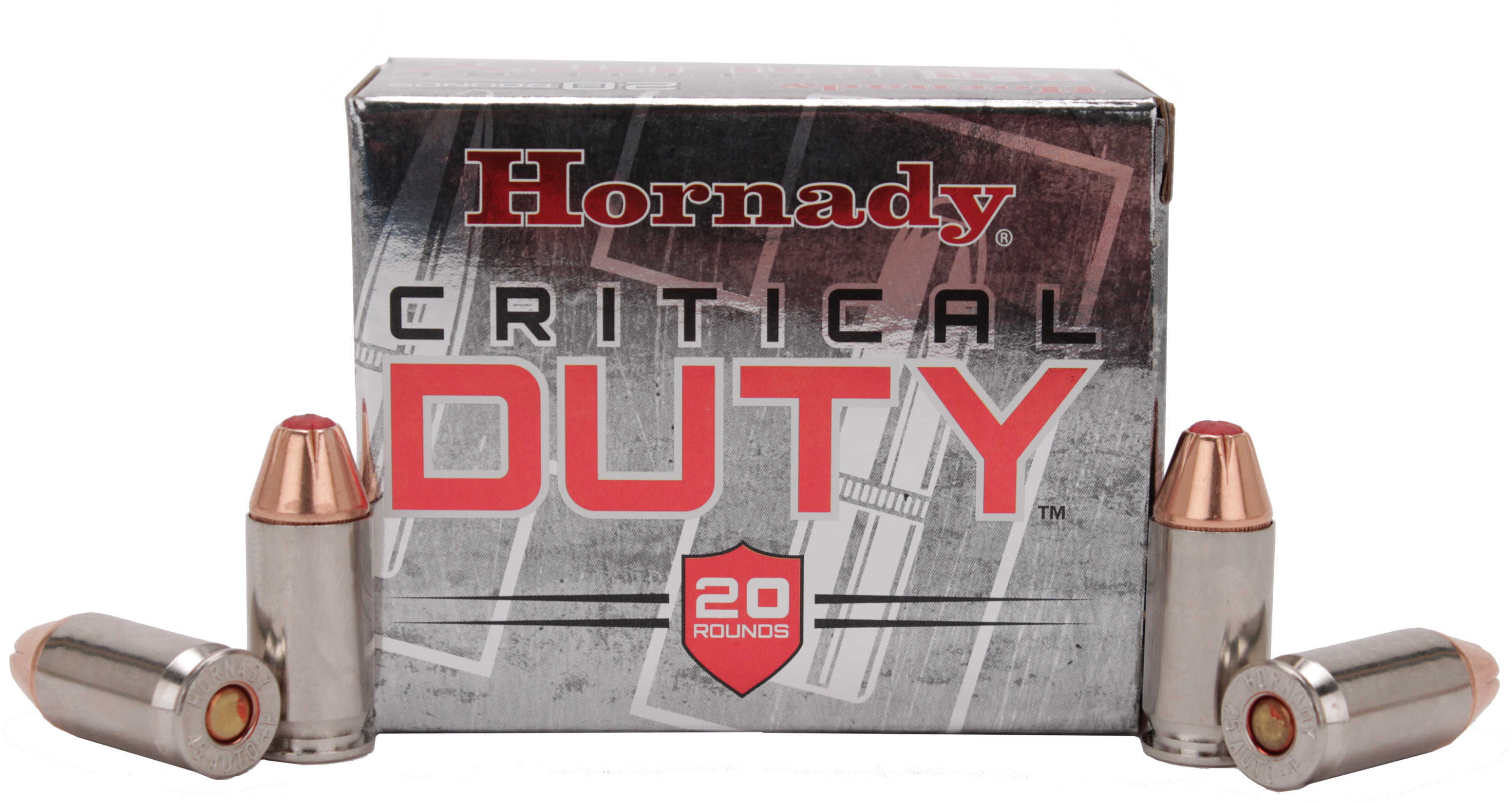 45 ACP 220 Grain Hollow Point 20 Rounds Hornady Ammunition