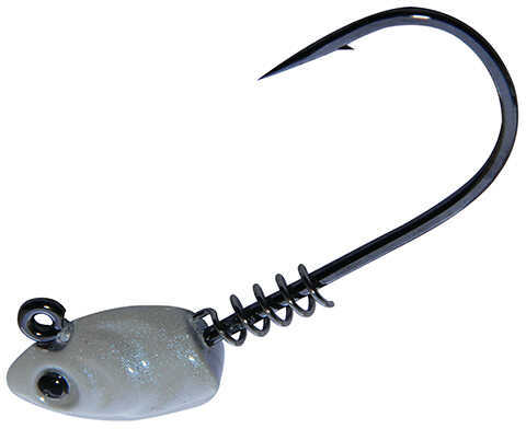 Gamakatsu Superline Swimbait Head 1/2Oz 5/0 Pearl White 3Pk Model: 353415-PW-1/2