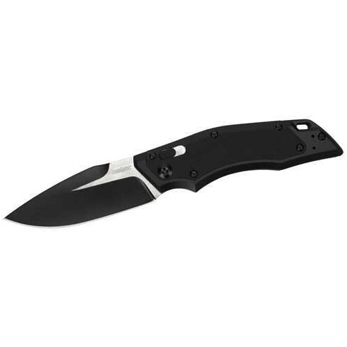 Kershaw Induction Folder 3.12in 2-Tone Plain Aluminum Handle