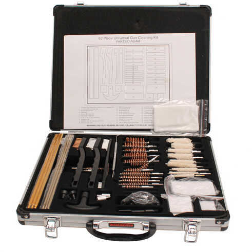 Winchester 62 Pc Super Deluxe Cleaning Kit Aluminum Case