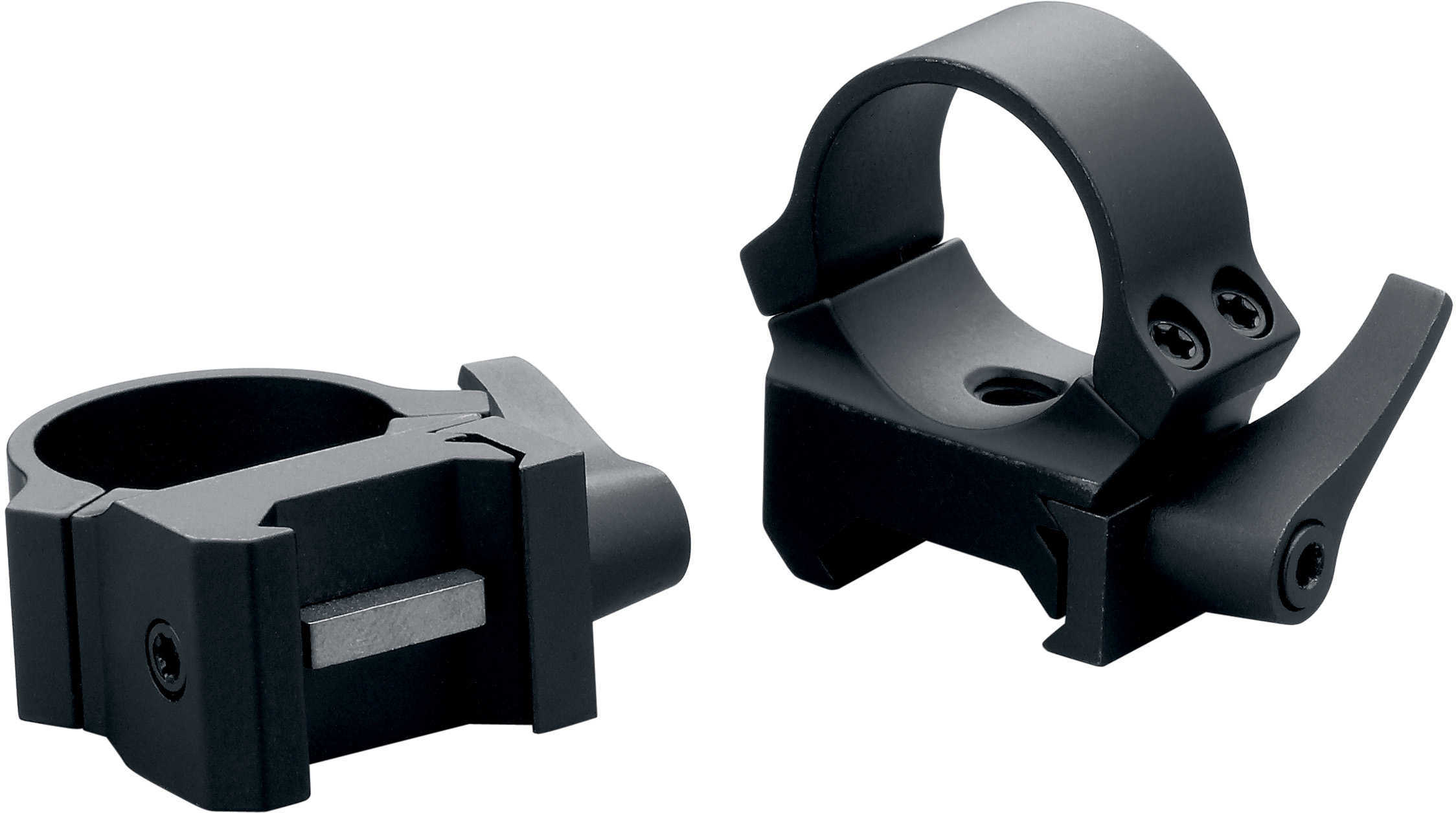 Leupold 30mm QRW Quick Release Rings Low Weaver Style Matte Finish