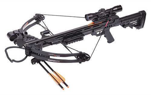 Crosman Sniper Crossbow with 4x32mm Scope, Black Md: AXCS185BK ...