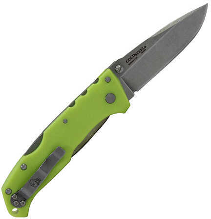 Cold Steel Working Man Folder 3.5 in Plain Lime GFN Handle