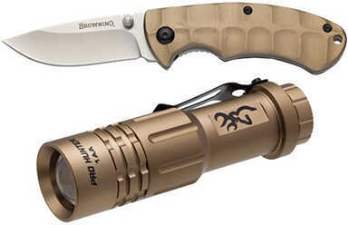 BG Pro Hunter Flashlight/ Russ KOMMER Knife Combo