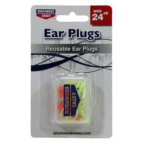 Birchwood Casey Reusable Corded Plugs with 1 Pair 43311