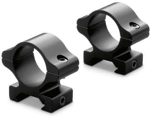 Leupold 171479 Rifleman Ring Set 30mm Diam High Aluminum Black Matte