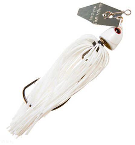 Z-Man Chatterbait Freedom 1/2Oz White/Silver Blade Model: CBF12-01