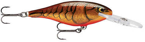 Rapala Shadrap 2.75" 5/16 Dk Brn Cr