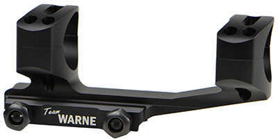 Warne Scope Mounts Generation 2 1" Fits AR Rifles Extended Skeletonized Black Finish XSKEL1TW