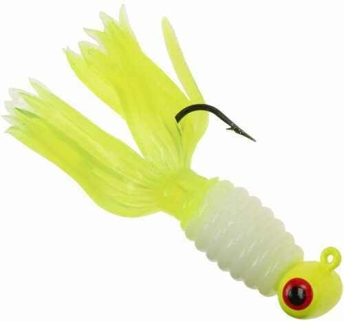 Strike King Mr Crappie Sausage Head 1/8Oz Refrigerator White Model: MRCSH18-186