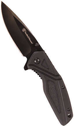 Smith & Wesson 1084308 Folder 3.0 in Black Blade Polymer Handle