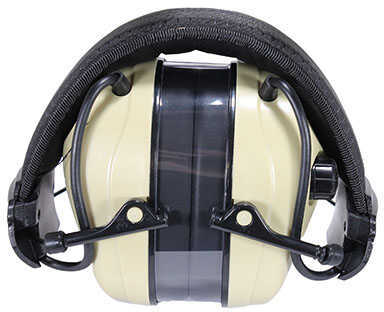Birchwood Casey EKREST Earmuff Electronic Hearing Protector 26 NRR Desert Tan 43252