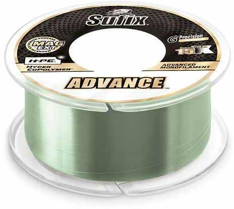 Sufix Advance® Monofilament - 8lb - Low-Vis Green - 330 yds