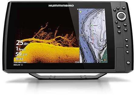 Humminbird HELIX; 12 CHIRP MEGA DI Fishfinder/GPS Combo G3N w/Transom Mount Transducer