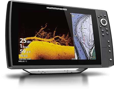 Humminbird HELIX; 12 CHIRP MEGA SI Fishfinder/GPS Combo G3N w/Transom Mount Transducer