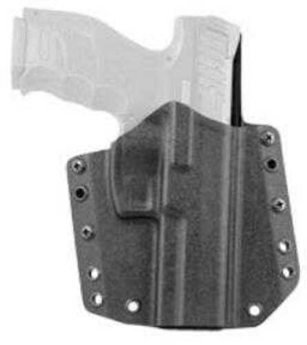 Mission First Tactical OWB Holster Fits H&K VP9 Right Hand Black Boltaron Standard Belt Loops 1.75"