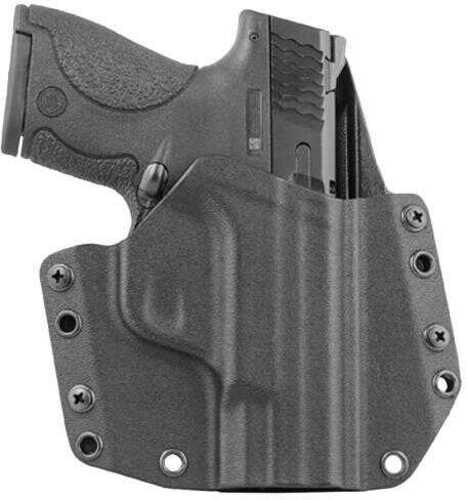 Mission First Tactical Smith & Wesson M&P Shield 9mm/40 Caliber Oustide the Waist Band Holster Md: HSWSHSOWBBL