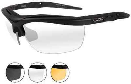 Wiley X Eyewear 4006 Guard Safety Glasses Matte Black/Smoke,Clear,Rust                                                  