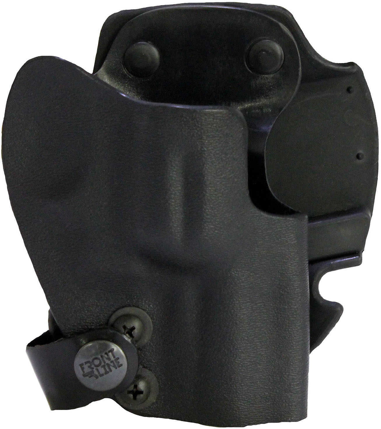 Frontline Kydex Holster .38 Revolver with 2" Barrel, Black, Right Hand