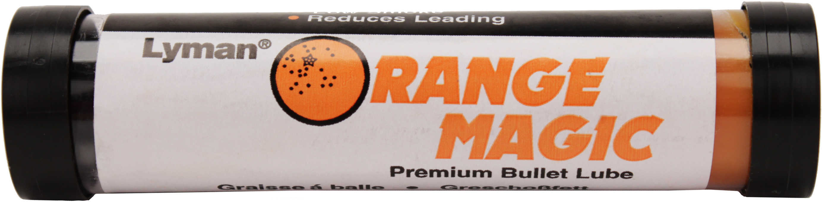 Lyman Orange Magic Premium Bullet Lube 1.25 Oz. Stick