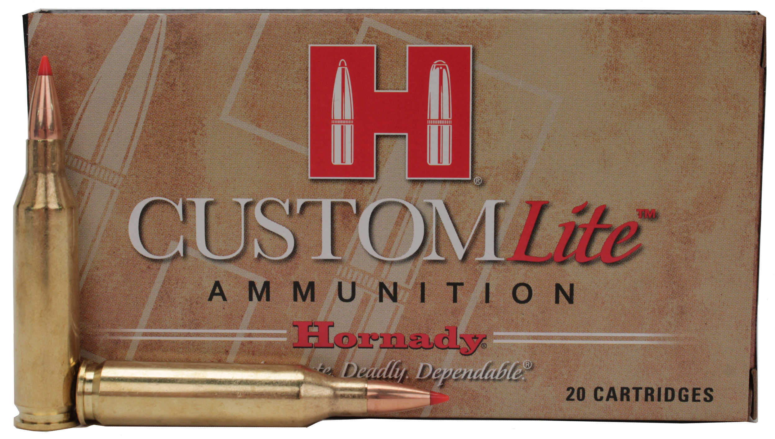 Hornady Custom Lite Rifle Ammo 243 Win 87 gr. SST 20 rd. Model: 80466