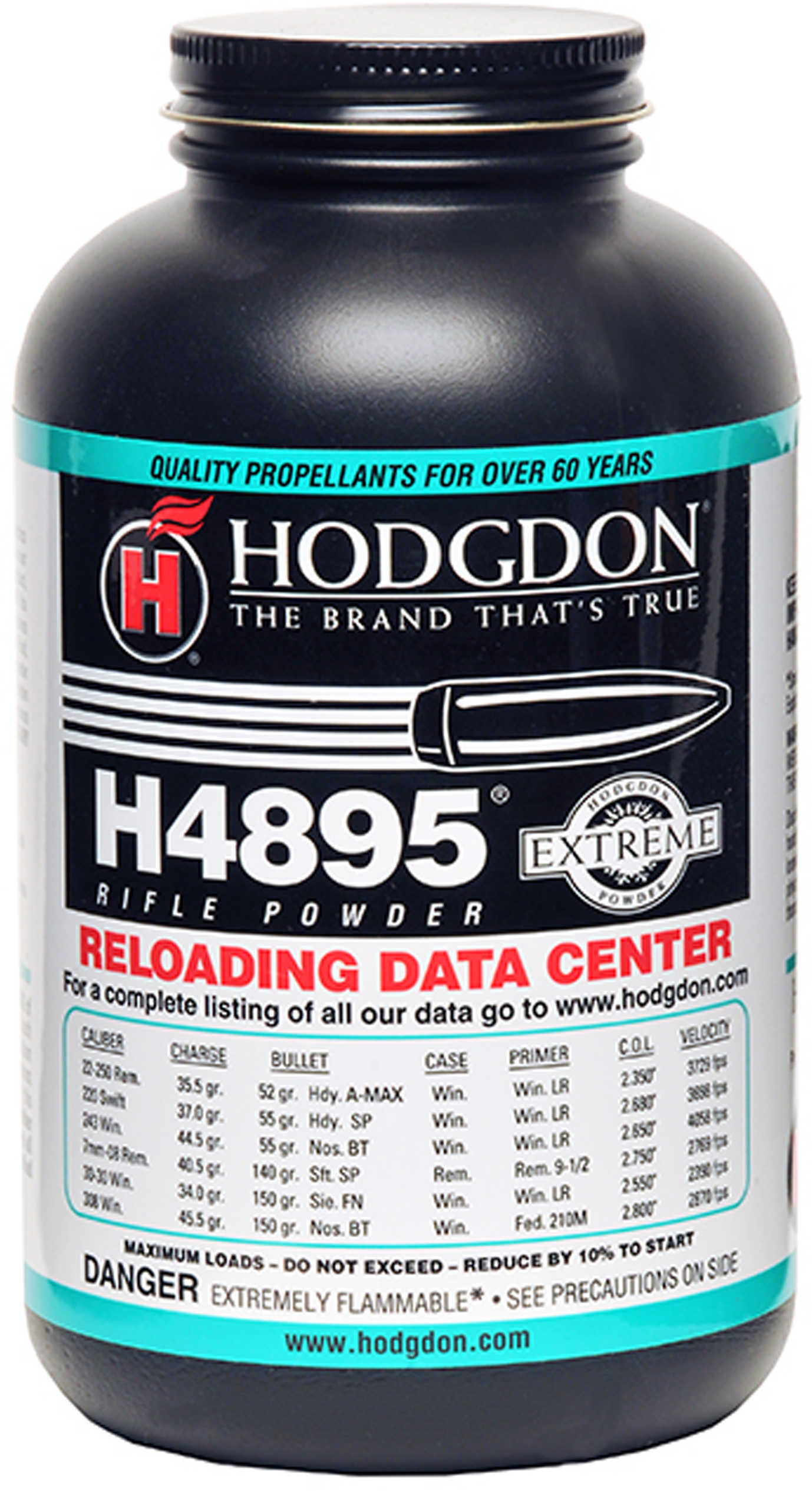 Hodgdon H4895 Smokeless Powder 1 Lb