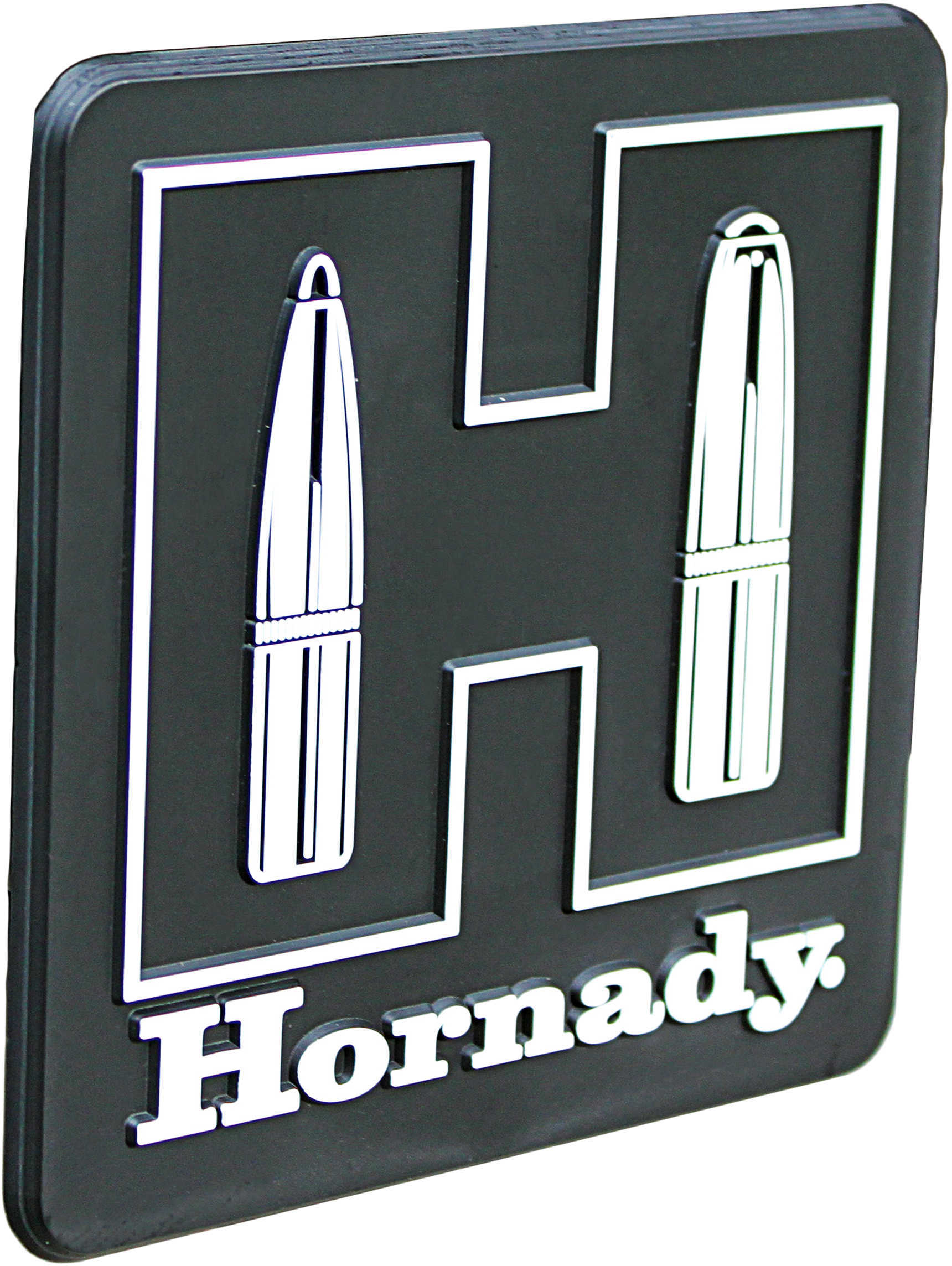 Hornady 99132 Hitch Cover Black/White Plastic