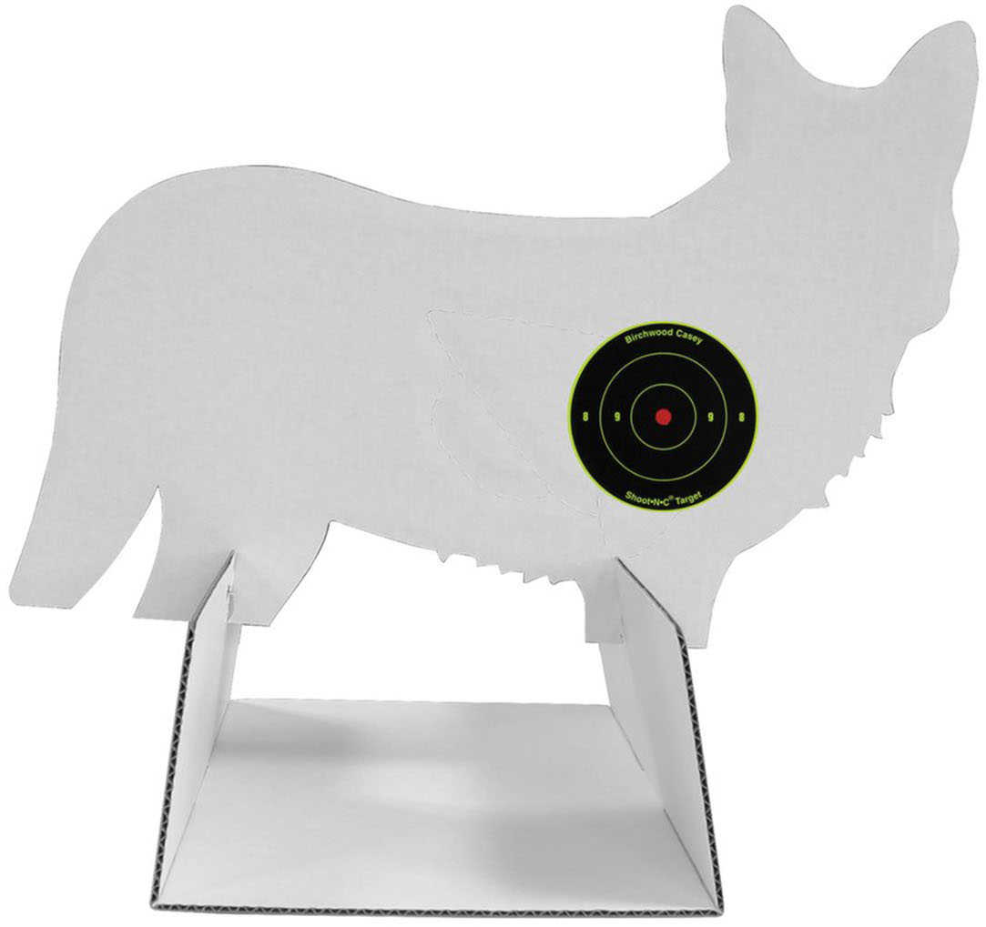 Birchwood Casey Target Freedom 12"x18" Coyote 24 Shoot-N-C 3" Bulls Eye One Md: 37513