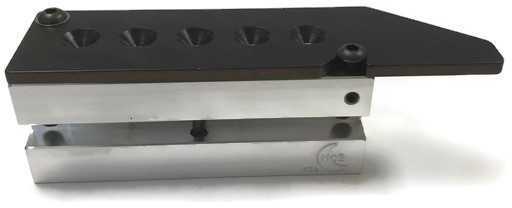 Bullet Mold 5 Cavity Aluminum .311 caliber Gas Check 199gr with Spire point profile type. Designed for use in 3