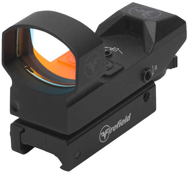 Firefield Impact Reflex Sight 1X 33X23mm Obj Multi-Reticle Black Matte Cr2032 (1)