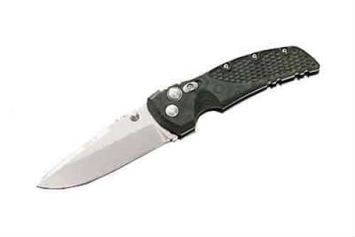 Hogue EX01 3.5in Folder Drop Pt Tumble Finish G10 Green