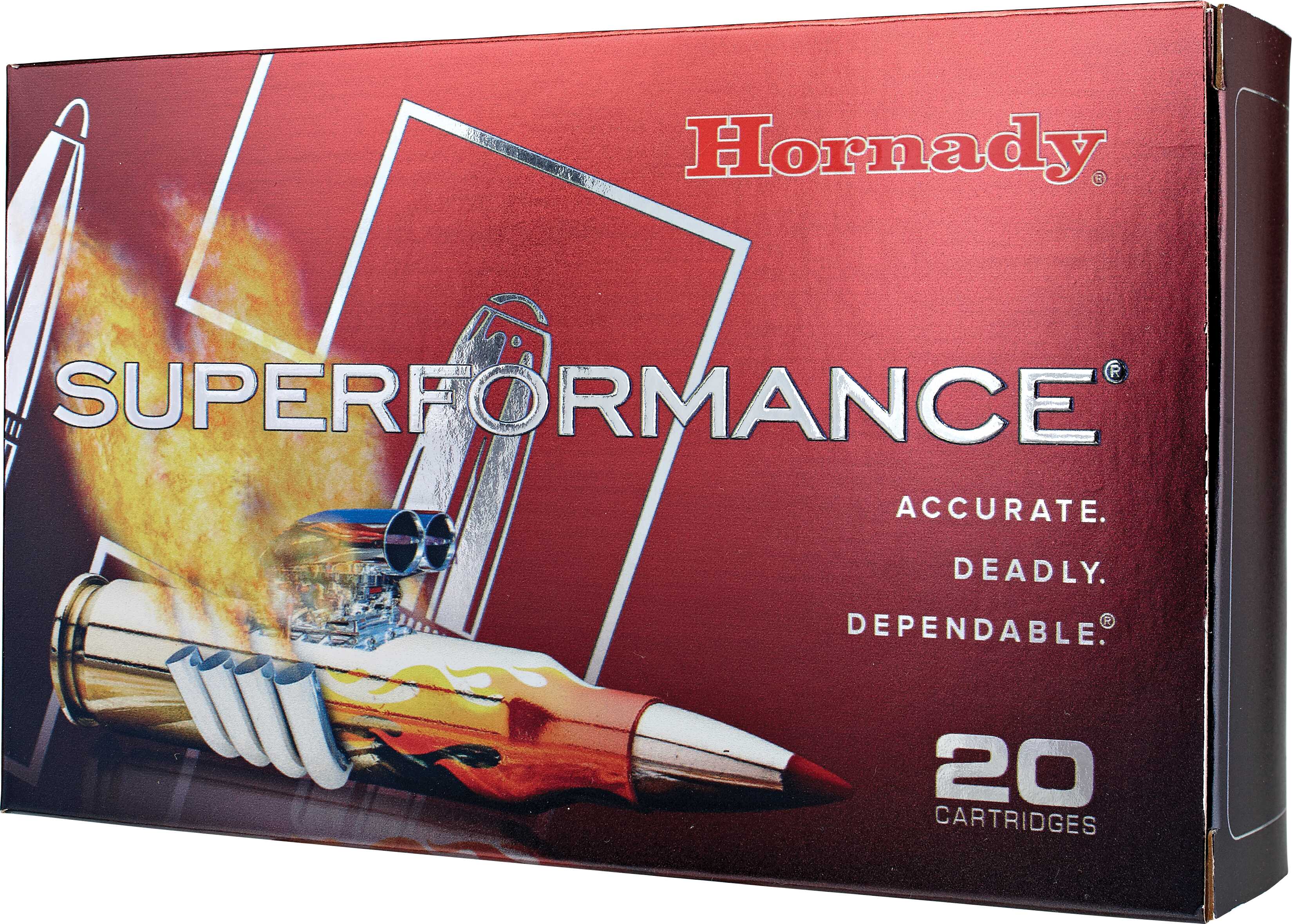 Hornady 81169 Superformance 30-06 Springfield 165 Gr Copper Alloy Expanding (CX) 20 Per Box/ 10 Cs
