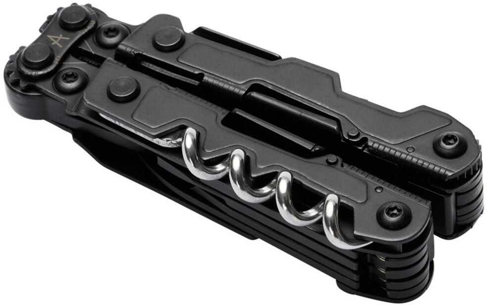 SOG Knives & Tools Powerlitre 17 Tool Multi-Tool Stainless Steel Black Oxide Finish Black SOG-PL1002-CP