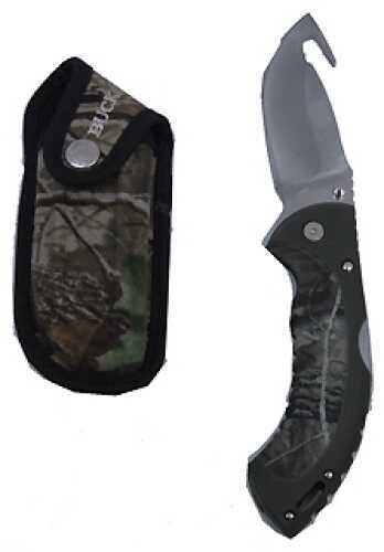 Buck Omni Hunter 12pt Knife W/Guthook 4'' Blade HdwGrn