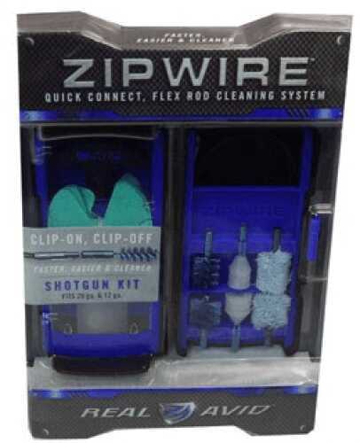 Real Avid/Revo AVZW101S Zipwire Shotgun Cleaning Kit Size 12.75x9.37x2.5