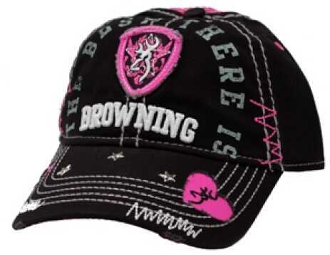 Browning Sweetheart Cap Mesh Bk Blk/H.Pk