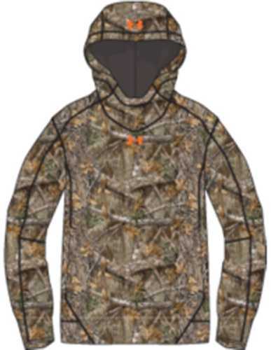 Under Armour Mens Off Grid Popover Hoodie Realtree Edge/Blaze Medium Model: 1319826-991-MD