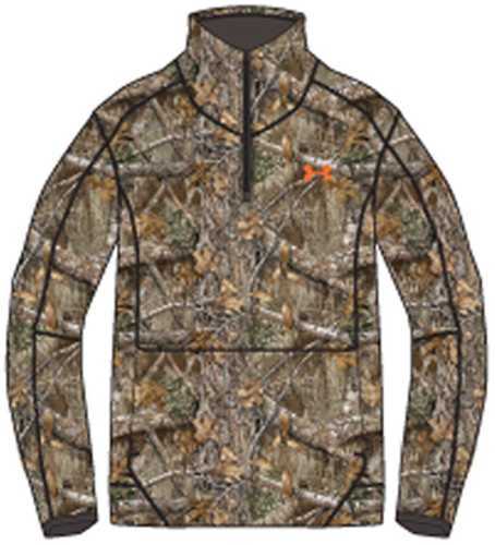 Under Armour Mens Off Grid 1/4 Zip Realtree Edge/Blaze Medium Model: 1316863-991-MD