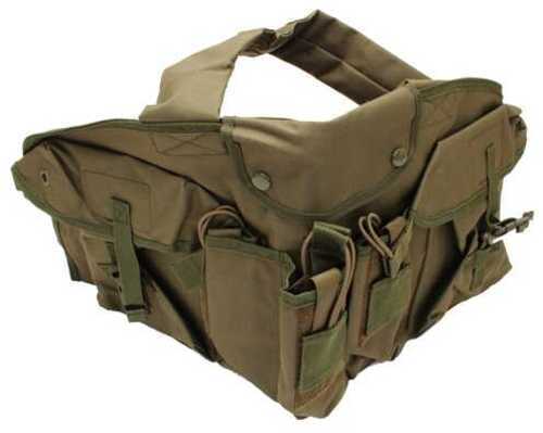 NCSTAR AK Chest Rig Vest Ambidextrous Green (6) Magazines Nylon Mag Pouch CVAKCR2921G