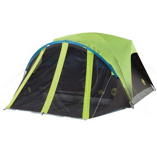 Coleman Carlsbad Dome Tent W/ Screen Room 4 Person 9'X7'X4'