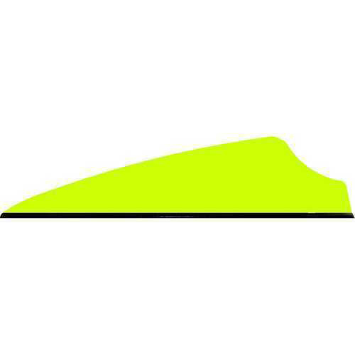 Q2i Fusion X-II SL Vanes Neon Yellow 1.75 in. 100 pk. Model: Q20046