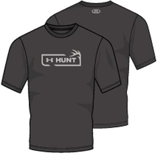 Under Armour Mens Hunt Icon Short Sleeve Shirt Charcoal/Ghost Gray X-Large Model: 1318291-019-XL