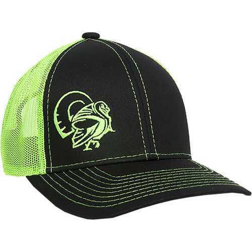 Trophy Tracker Longbeard Cap Black/Green Model: LONGBEARD-00283