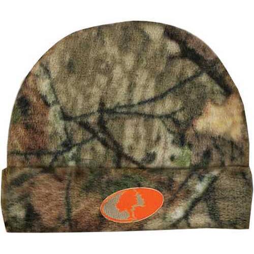 Outdoor Cap Reversible Fleece Watch Cap Mossy Oak/Blaze Model: MOFS08FL-M6000