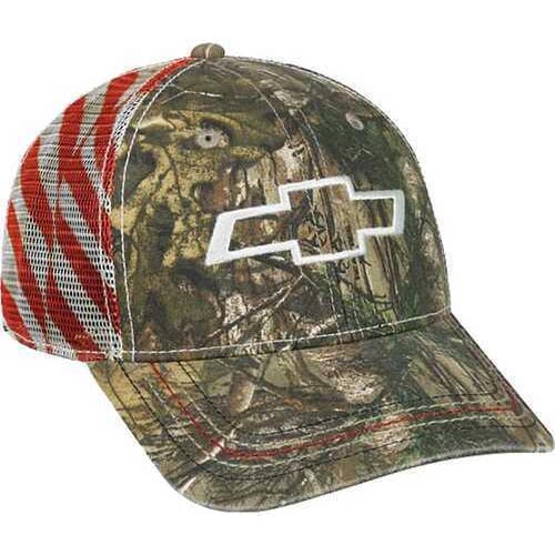 Outdoor Cap Chevrolet USA Mesh Back Cap Realtree Edge Model: GEN12A-R7010