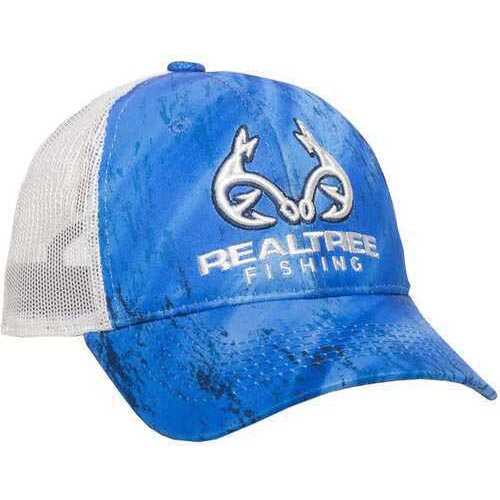 Outdoor Cap Realtree Fishing Blue/White Model: RT06A-R960