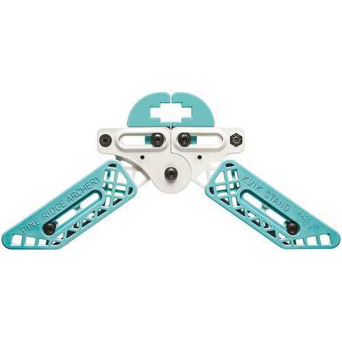 Pine Ridge Kwik Stand Bow Support White/Turquoise Model: 2559-WTQ