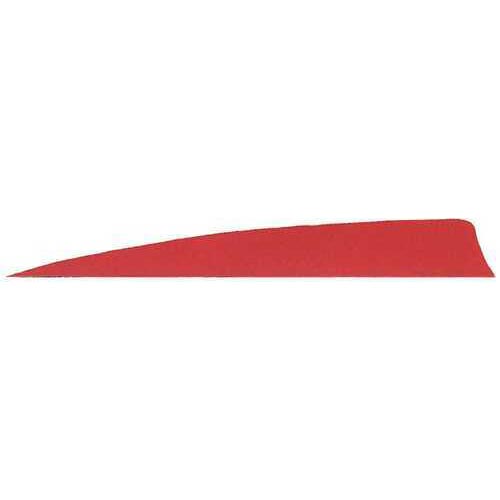 Gateway Shield Cut Feathers Red 5 in. LW 50 pk. Model: 500LSSRR-50