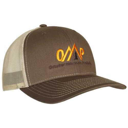 October Mountain Logo Hat Brown/Tan Model: 